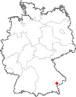 Karte Falkenberg, Niederbayern